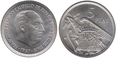 Cy16909k.- 5 Pts 1957/75 SC