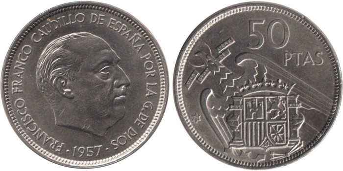 Cy16934K.- 50 Pts 1957/71 SC