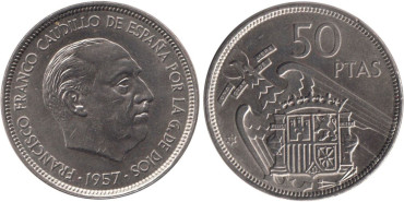 Cy16934K.- 50 Pts 1957/71 SC