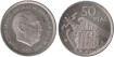 Cy16937M.- 50 Pts 1957/74 proof