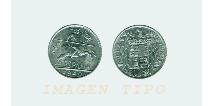 Cy16821K.- 10 Ctm 1940 SC