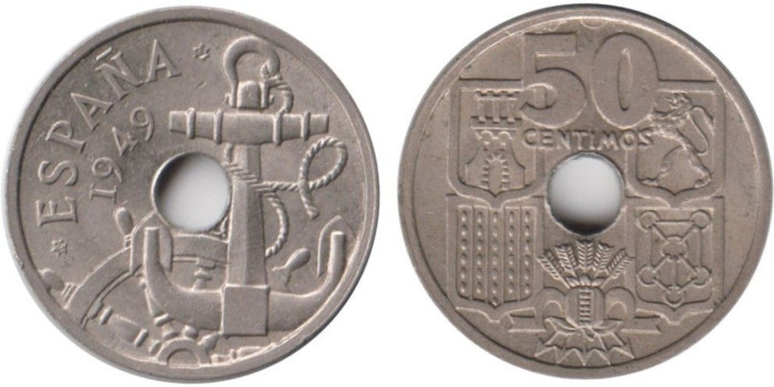 Cy16829K.-50 Ctm 1949/51 ! SC