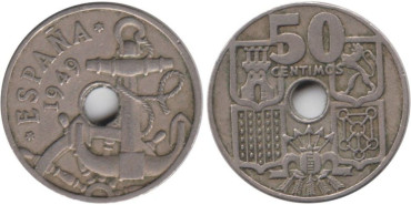 Cy16830E.- 50 Ctm 1949/51 ¡ MBC