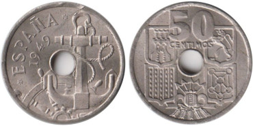 Cy16830K.- 50 Ctm 1949/51 ¡ SC