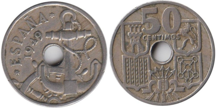 Cy16831E.- 50 Ctm 1949/52 MBC