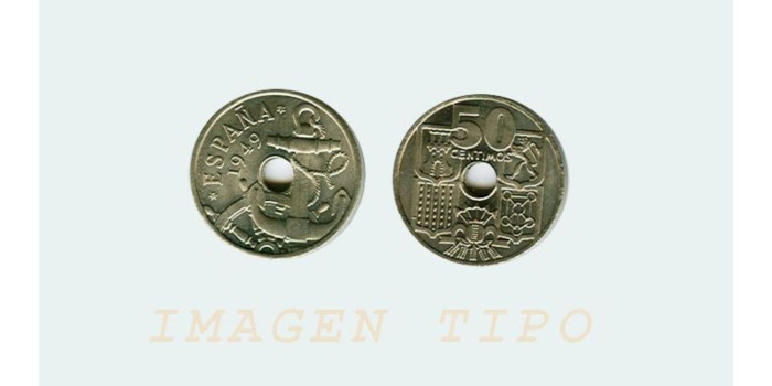 Cy16832K.- 50 Ctm 1949/53 SC