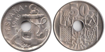 Cy16833H.- 50 Ctm 1949/54 EBC