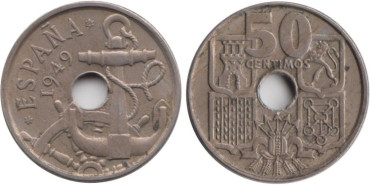 Cy16834E.- 50 Ctm 1949/56 MBC