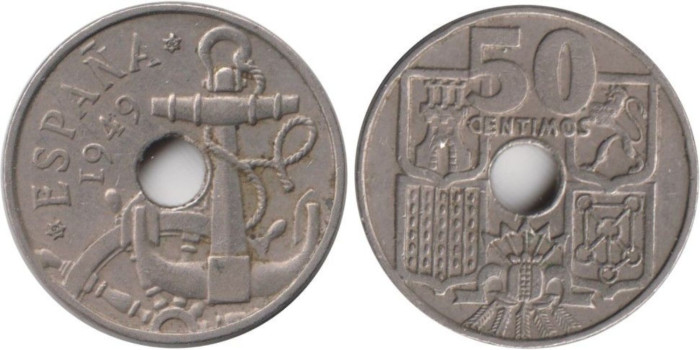 Cy16835E.- 50 Ctm 1949/62 MBC