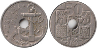 Cy16835E.- 50 Ctm 1949/62 MBC