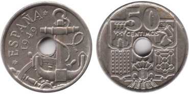 Cy16835K.- 50 Ctm 1949/62 SC