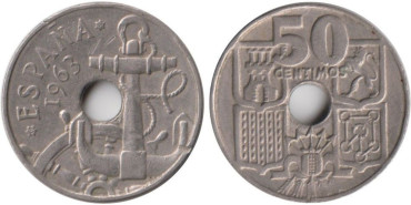 Cy16837E.- 50 Ctm 1963/64 MBC