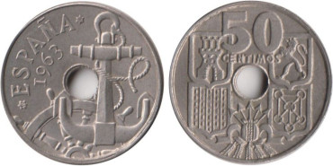 Cy16837H.- 50 Ctm 1963/64 EBC