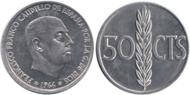 Cy16840K.- 50 Ctm 1966/68 SC