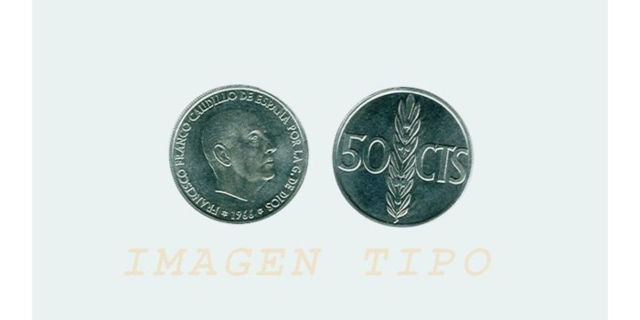 Cy16842K.- 50 Ctm 1966/70 SC