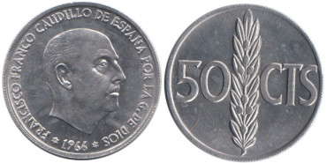 Cy16843K.- 50 Ctm 1966/71 SC