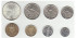 SF003 .- TIRA 8 VALORES  PESETAS 1969 F.N.M.T. PRUEBA