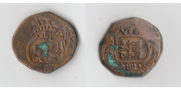 Cy04176.- FELIPE III - 8 MARAVEDIS 1619 VALLADOLID  BC