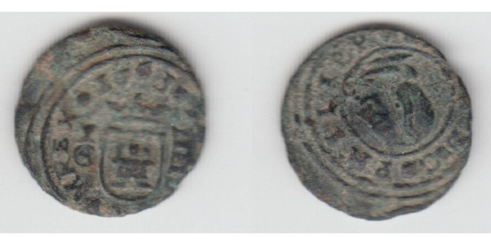 Cy04973.- FELIPE IV - 4 Maravedis 1663 - Cuenca , MBC