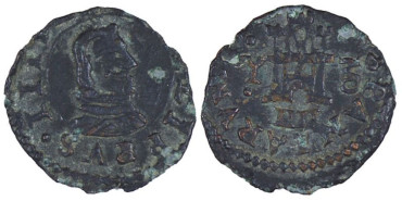 Cy04957.- Felipe IV 4 Maravedis 1661 Madrid Y