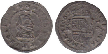 Cy05230.- FELIPE IV  - 16 Maravedís 1662 Granada