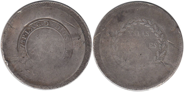 Cy15198.-FERNANDO VII - 8 Reales 1823 Palma de Mallorca - MC