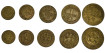 Cy16766.-  CONSEJO MUNICIPAL DE MENORCA 1937. 5 VALORES. EBC