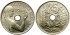 Cy16727J.-II REPUBLICA - 25 Céntimos 1934 SC