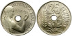 Cy16727J.-II REPUBLICA - 25 Céntimos 1934 SC
