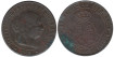 Cy15882.-ISABEL II -5 Cents.. De Escudo 1868 Barcelona OM, MBC+