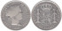 Cy16314.-ISABEL II -20 Reales 1861 Madrid, MBC-  plata