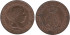 Cy15882.-ISABEL II - 5 Cents.. De Escudo 1868 Barcelona OM, SC