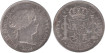 Cy16314.-ISABEL II -20 Reales 1861 Madrid, MBC+ silver