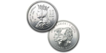 12 EUROS ESPAÑA 2004 "ISABEL"- PLATA