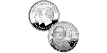 12 EUROS ESPAÑA 2006- CRISTOBAL COLON, PLATA