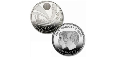 12 EUROS ESPAÑA 2010- PRESIDENCIA, PLATA