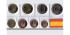 SERIE MONEDAS EUROS ESPAÑA 2008 8 valores