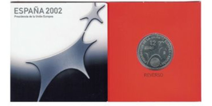 SET OFICIAL ESPAÑA. 12 EUROS 2002