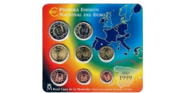 SET OFICIAL EUROS ESPAÑA 1999