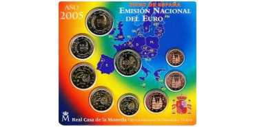 SET OFICIAL EUROS ESPAÑA 2005