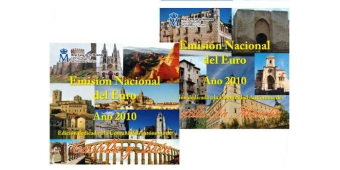 SET OFICIAL EUROS ESPAÑA 2010 "AUTONOMIAS"