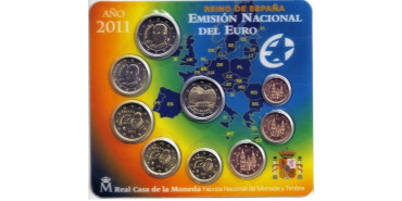 SET OFICIAL EUROS ESPAÑA 2011