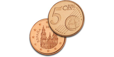 JCE039 - ESPAÑA 5 Ctm EURO AÑO 2005 SC