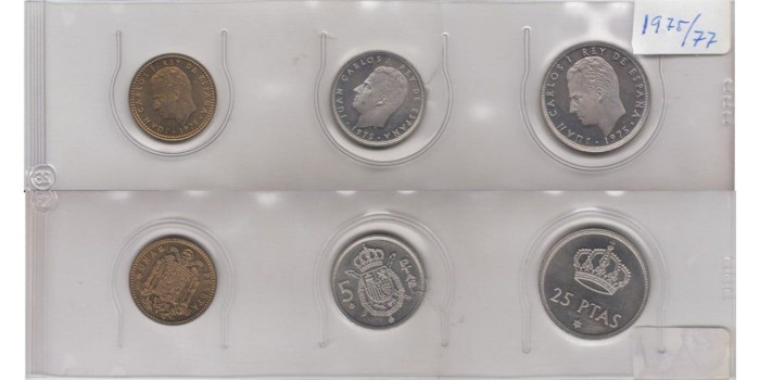 AÑO 1975/77 - 3 VALORES SC