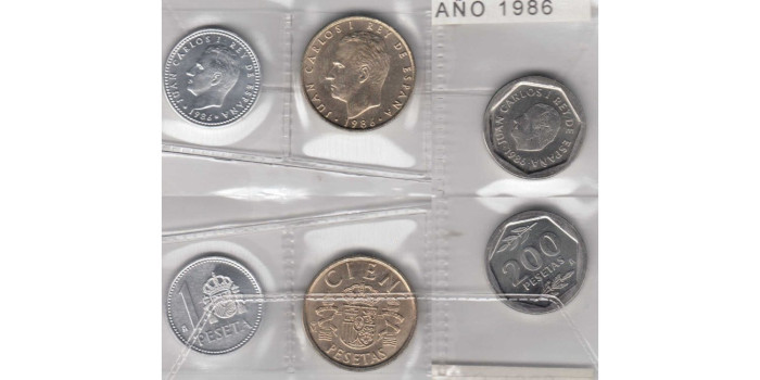 AÑO 1986 - 3 VALORES SC