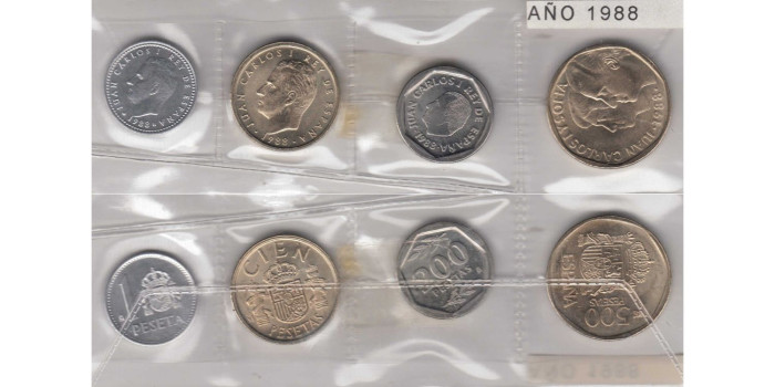 AÑO 1988 - 4 VALORES SC