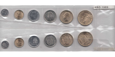 AÑO 1989 - 6 VALORES SC