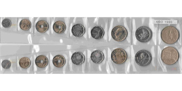 AÑO 1990 - 9 VALORES SC