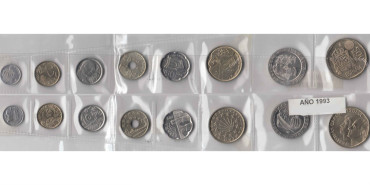 AÑO 1993 - 8 VALORES SC