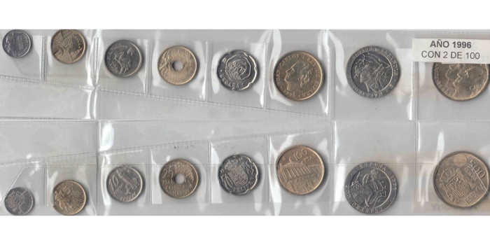AÑO 1996 - 8 VALORES SC